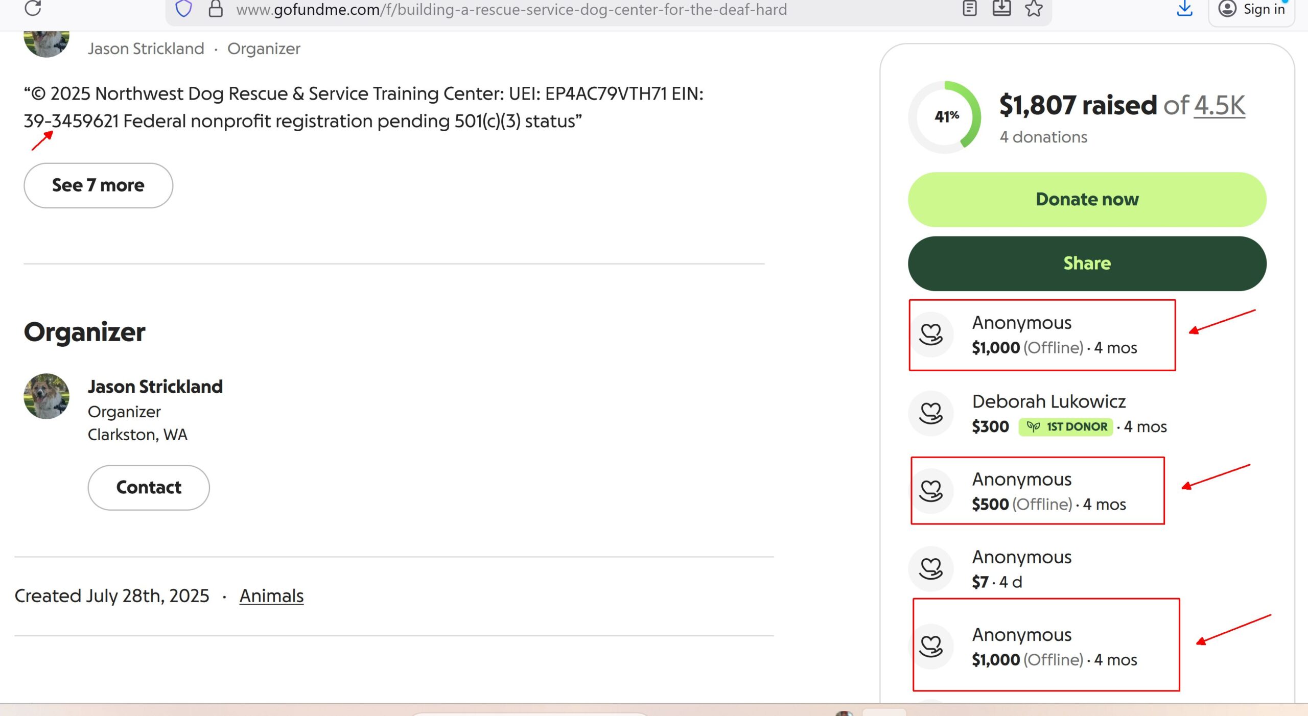 Northwest Dog Rescue & Service Training Center - GoFundMe